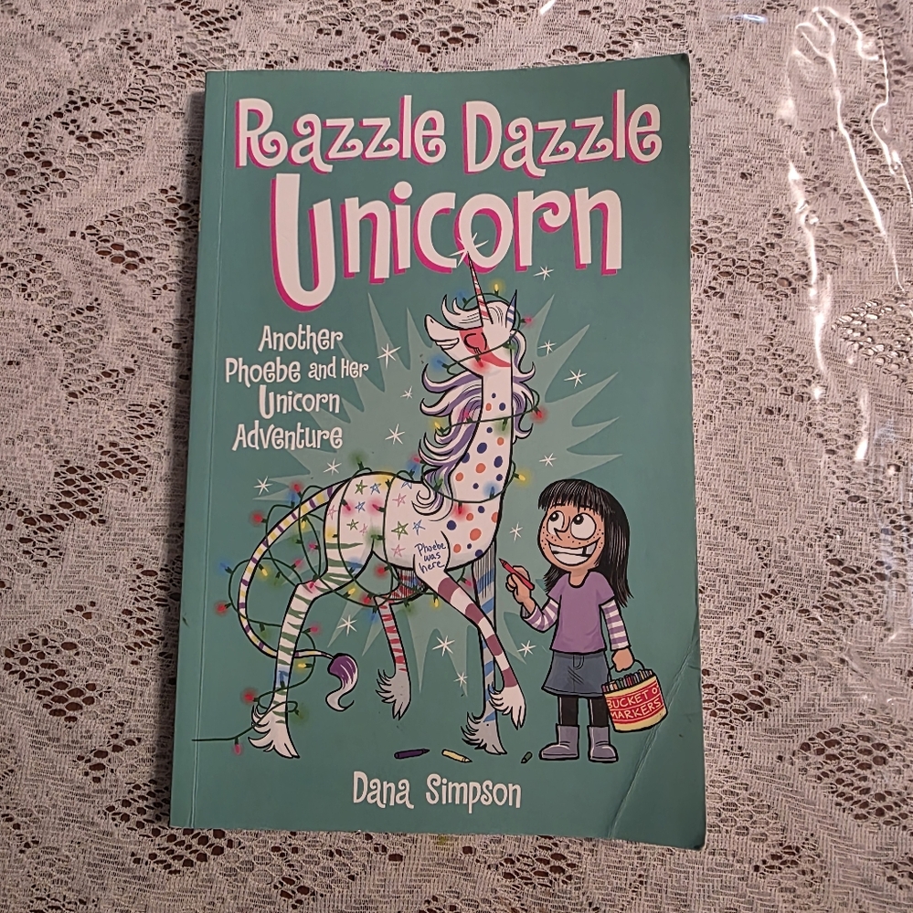 Razzle Dazzle Unicorn Book By Dana Simpson